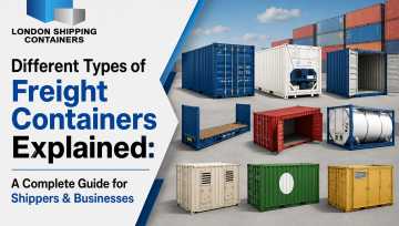 Different Types of Freight Containers Explained: A Complete Guide for Shippers & Businesses