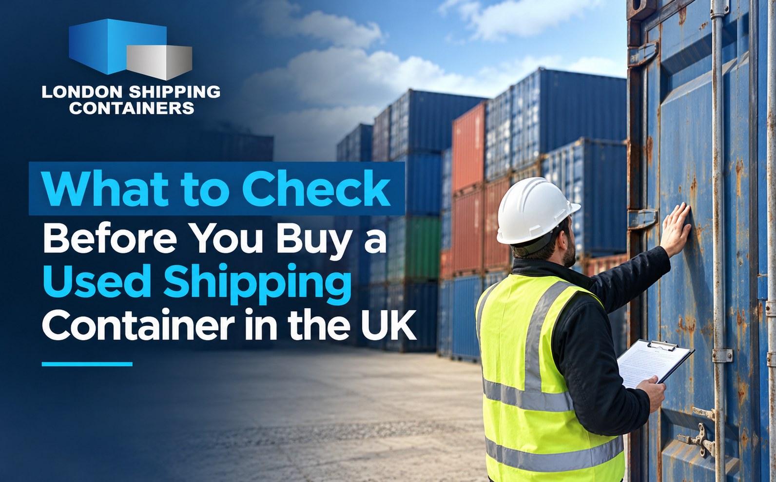 What to Check Before You Buy a Used Shipping Container in the UK